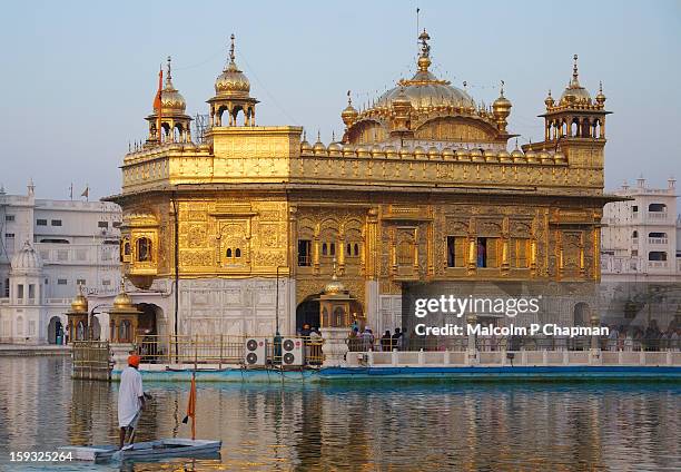 golden temple, harmandir sahib, amritsar - amritsar india stock pictures, royalty-free photos & images