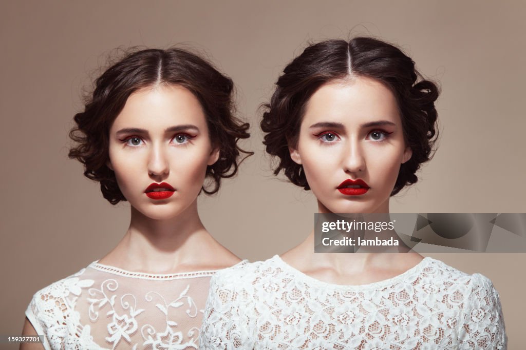 Beautiful twins