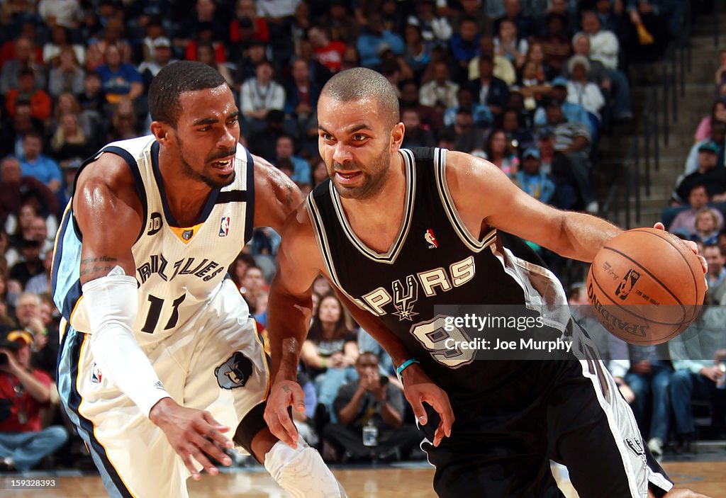 San Antonio v Memphis Grizzlies