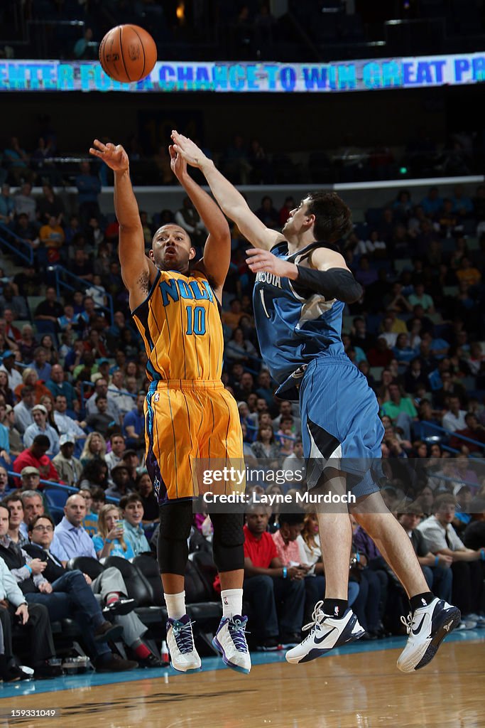 Minnesota Timberwolves v New Orleans Hornets