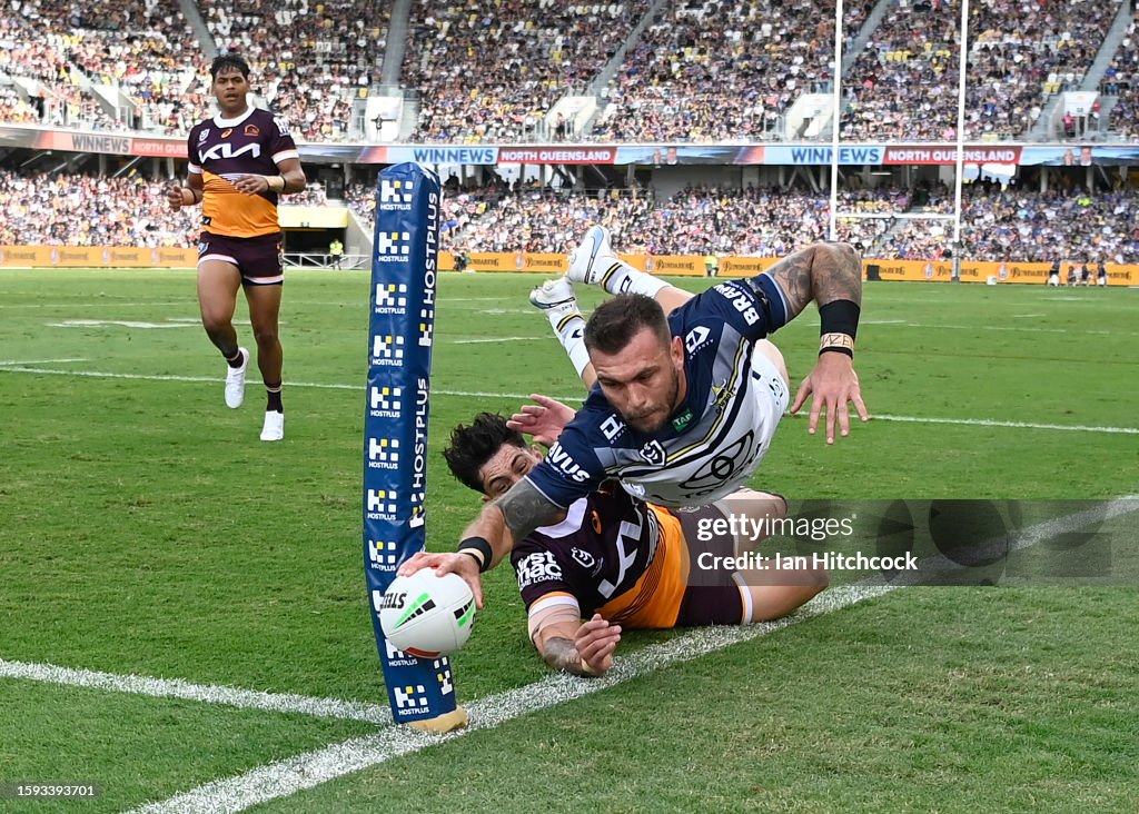 NRL Rd 23 - Cowboys v Broncos