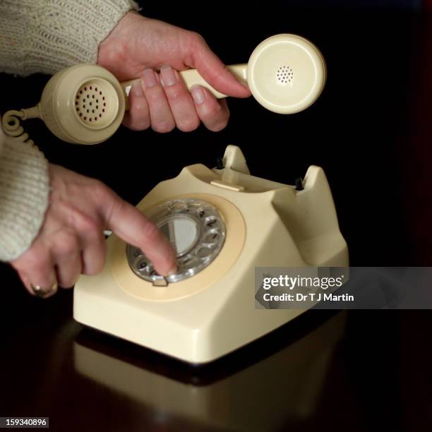 100 Hand Holding Rotary Phone Stock Photos, High-Res Pictures, and ...
