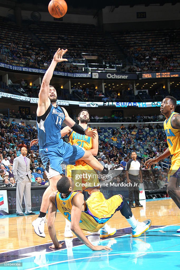 Minnesota Timberwolves v New Orleans Hornets