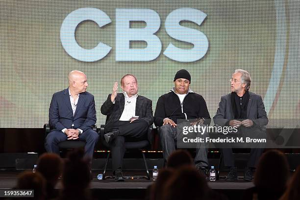 Executive Vice President, Specials, Music and Live Events, CBS Entertainment, Jack Sussman, Executive Producer Ken Ehrlich, Host and Producer LL Cool...