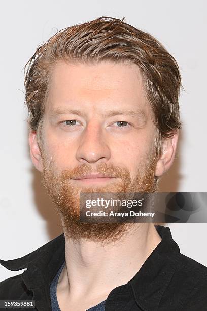 Actor Odd-Magnus Williamson attends the 10th annual Golden Globe foreign language film filmmaker photo op at Loyola Marymount University on January...