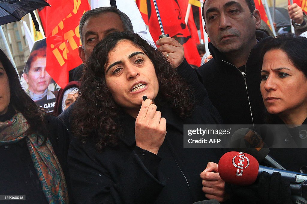 FRANCE-TURKEY-CRIME-KURDS-DEMO