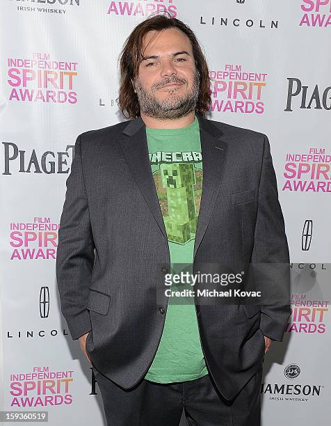 Actor Jack Black attends the 2013 Film Independent Filmmaker Grant And Spirit Awards Nominees Brunch at BOA Steakhouse on January 12, 2013 in West...