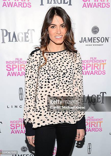 Actress Nikki Reed attends the 2013 Film Independent Filmmaker Grant And Spirit Awards Nominees Brunch at BOA Steakhouse on January 12, 2013 in West...