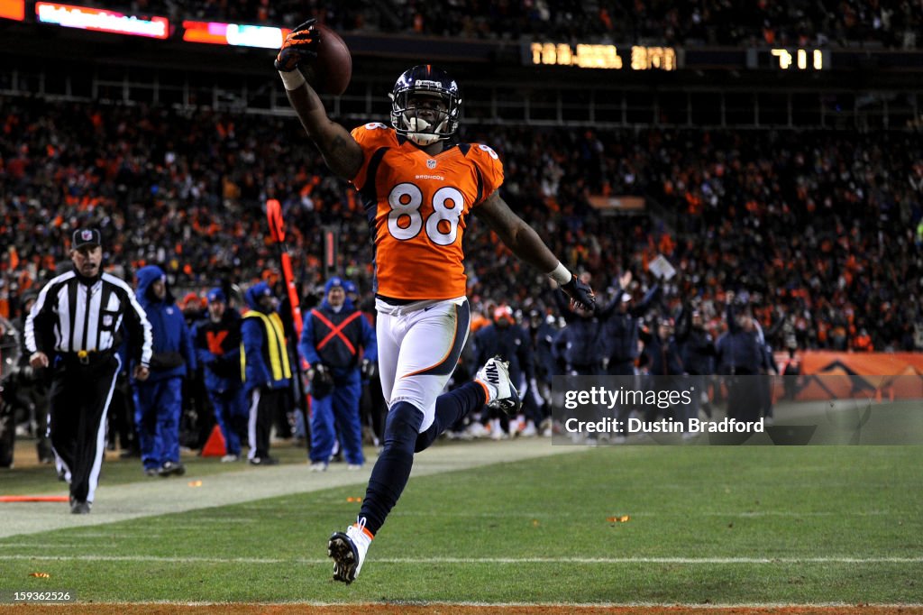 Divisional Playoffs - Baltimore Ravens v Denver Broncos