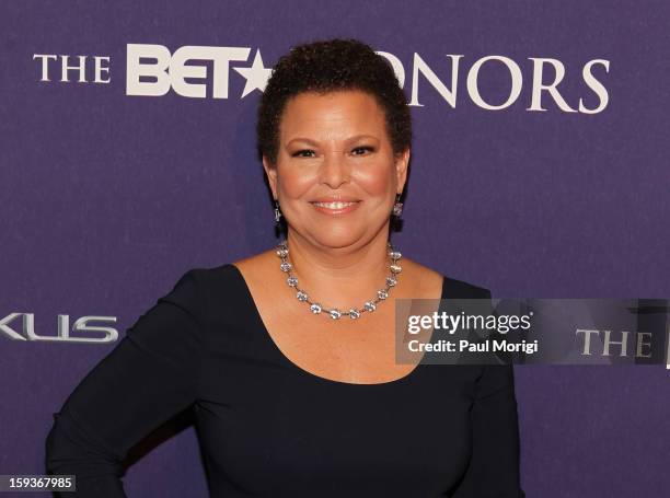 Debra L. Lee attends BET Honors 2013: Red Carpet Presented By Pantene at Warner Theatre on January 12, 2013 in Washington, DC.