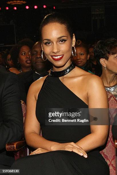 Alicia Keys attends BET Honors 2013: Red Carpet Presented By Pantene at Warner Theatre on January 12, 2013 in Washington, DC.