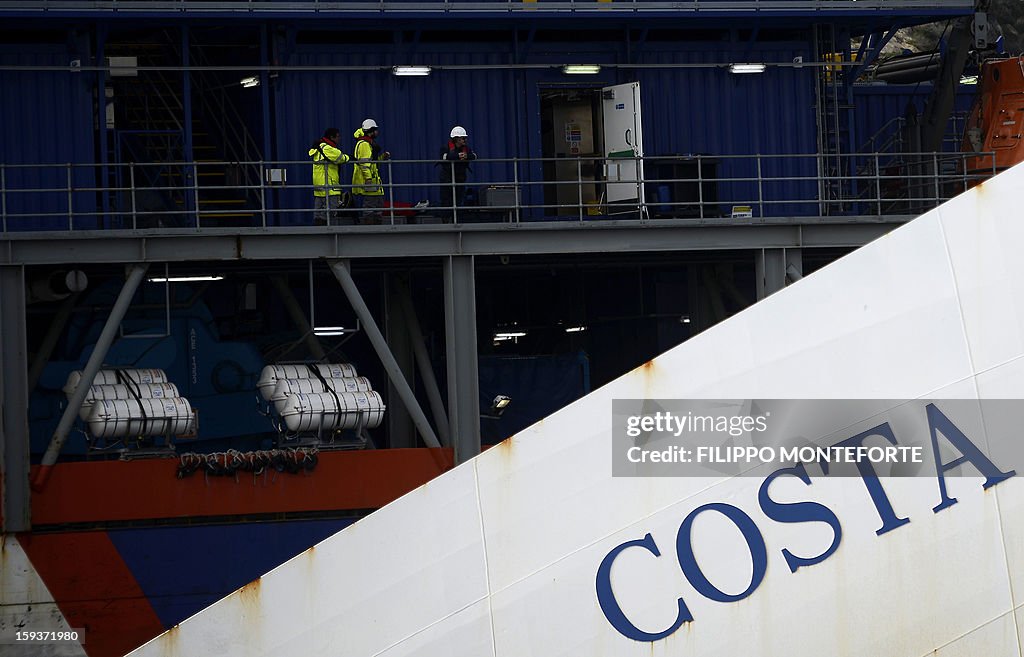 ITALY-SHIPPING-TOURISM-DISASTER-CONCORDIA
