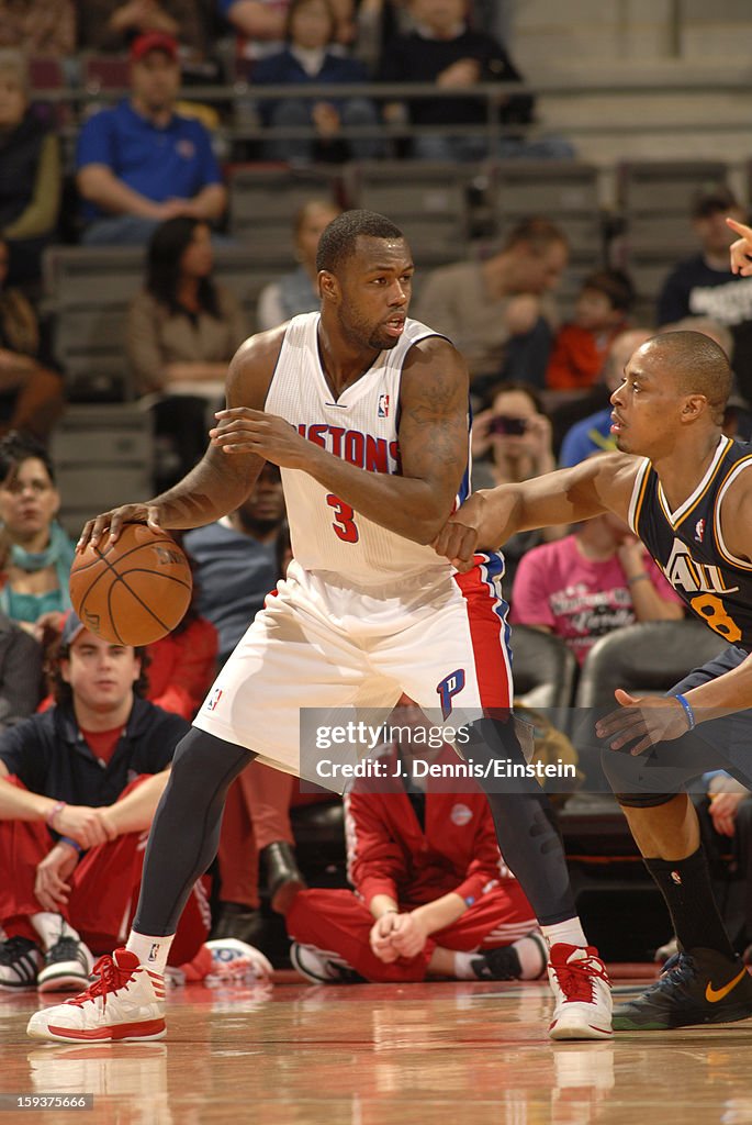 Utah Jazz  v Detroit Pistons