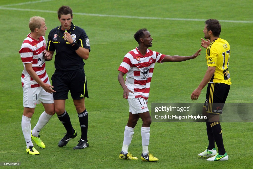 A-League Rd 16- Wellington v Western Sydney