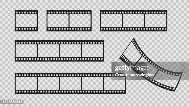 filmstreifensammlung - film negative stock-grafiken, -clipart, -cartoons und -symbole