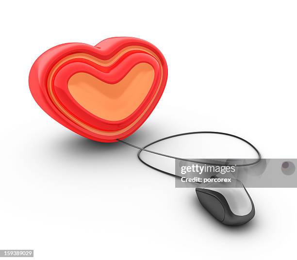 Mouse Computer Heart Computer Mouse Heart Photos and Premium High Res Pictures - Getty Images