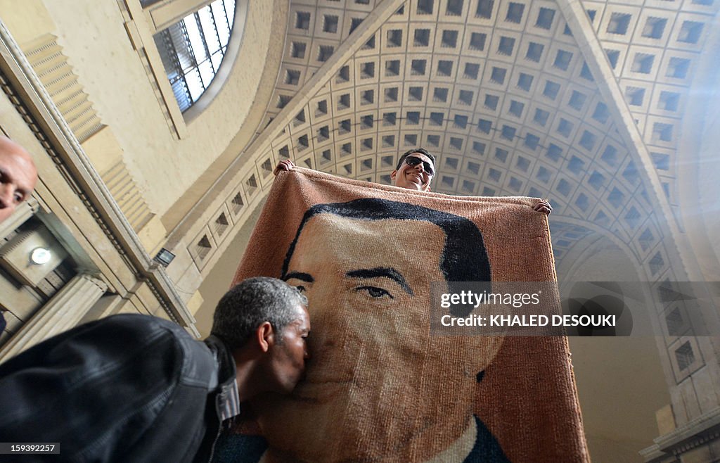 EGYPT-POLITICS-MUBARAK-TRIAL