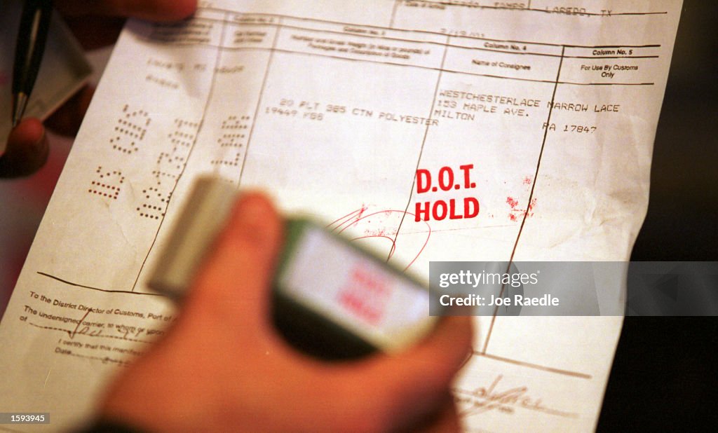 U.S. Department of Transportation Border Inspections