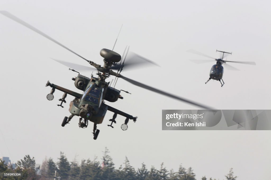 Japan Self-Defense Force Holds Annual Parachute Exercise