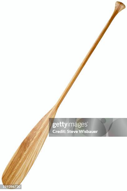 a traditional wooden rowing boat oar - oar stock pictures, royalty-free photos & images