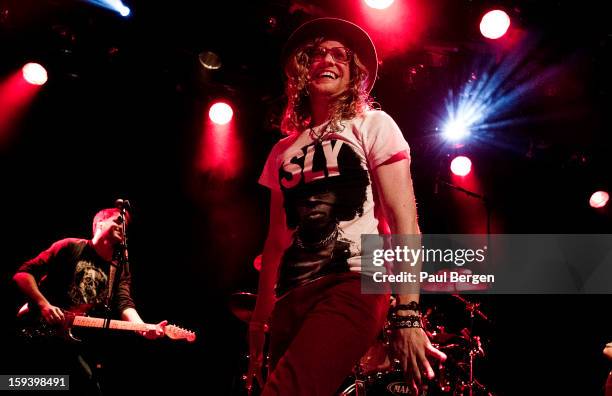 American soul singer Allen Stone performs on stage at Melkweg, Amsterdam, Netherlands, 26 November 2012.