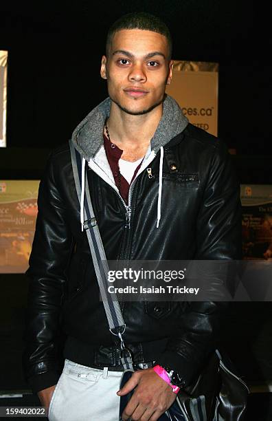Singer Yuri Koller attends the "FOR THE LOVE OF R&B CONCERT" at The Sound Academy on January 12, 2013 in Toronto, Canada.