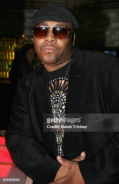 Comedian Jay Martin attends the "FOR THE LOVE OF R&B CONCERT" at The Sound Academy on January 12, 2013 in Toronto, Canada.