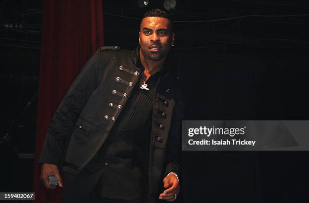 Ginuwine performs for the "FOR THE LOVE OF R&B CONCERT" at The Sound Academy on January 12, 2013 in Toronto, Canada.