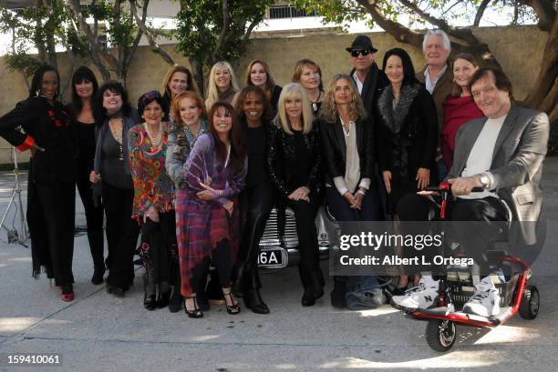 Cast members from James Bond 007 films attend day 1 of The Hollywood Show held at Westin LAX on January 12, 2013 in Hollywood, California.