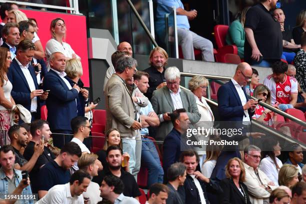 JohanCruyff Arena, Dutch Football Eredivisie, season 2023/2024 Match between Ajax and SC Heracles. Sven Mislintat - Photo by Icon sport during the...