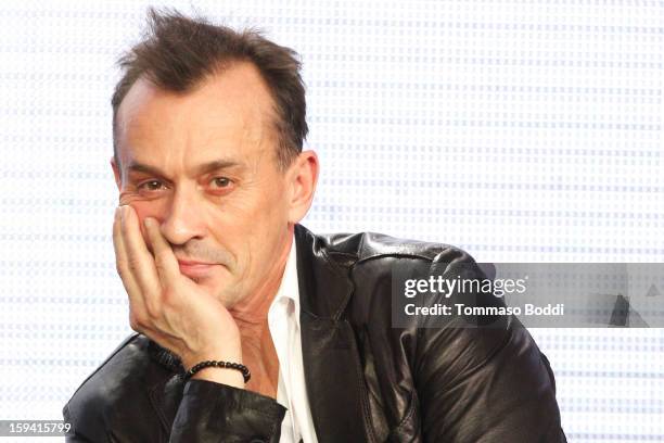 Actor Robert Knepper of the TV show 'Cult' attends the 2013 TCA Winter Press Tour CW/CBS panel held at The Langham Huntington Hotel and Spa on...