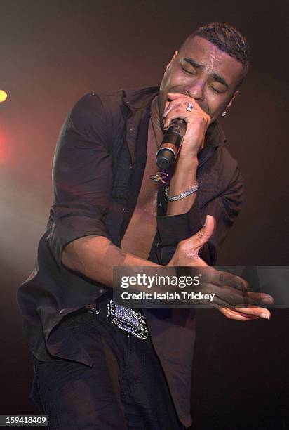 Ginuwine performs for the 'FOR THE LOVE OF R&B CONCERT' at The Sound Academy on January 12, 2013 in Toronto, Canada.