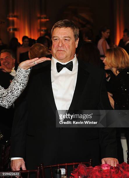 Actor John Goodman attends the 70th Annual Golden Globe Awards Cocktail Party held at The Beverly Hilton Hotel on January 13, 2013 in Beverly Hills,...