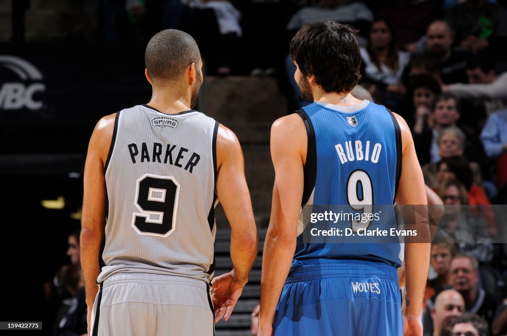 Minnesota Timberwolves v San Antonio Spurs