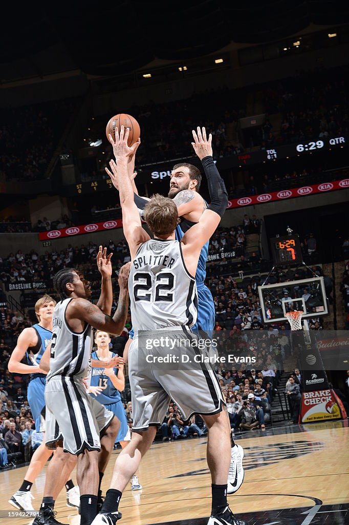 Minnesota Timberwolves v San Antonio Spurs