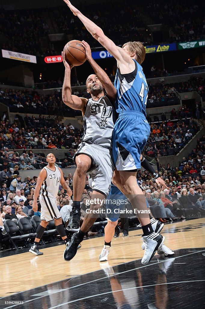 Minnesota Timberwolves v San Antonio Spurs