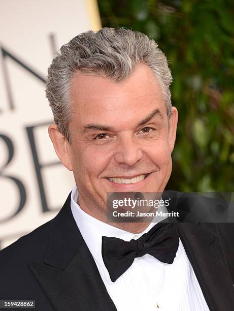 Actor Danny Huston arrives at the 70th Annual Golden Globe Awards held at The Beverly Hilton Hotel on January 13, 2013 in Beverly Hills, California.