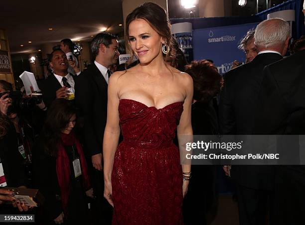 70th ANNUAL GOLDEN GLOBE AWARDS -- Pictured: Actress Jennifer Garner arrives to the 70th Annual Golden Globe Awards held at the Beverly Hilton Hotel...