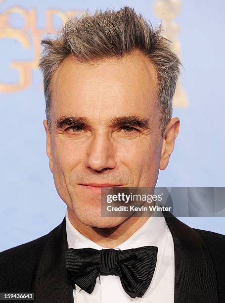 Actor Day Daniel Day Lewis Golden Globes Photos and Premium High Res Pictures ...