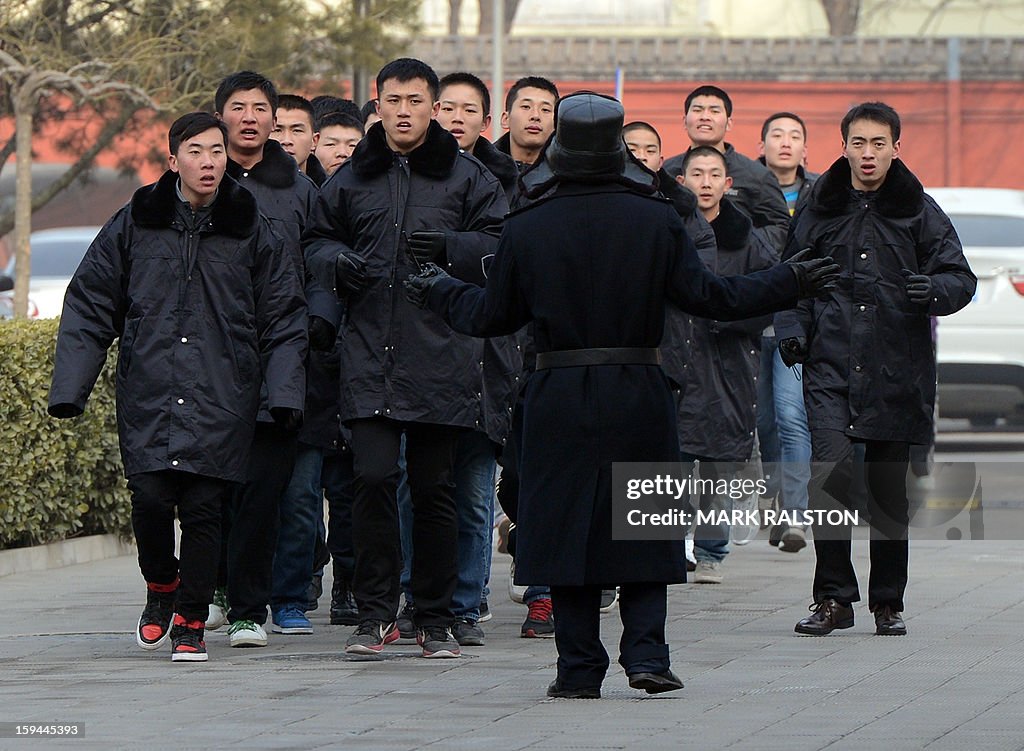 CHINA-LABOUR-PROTEST