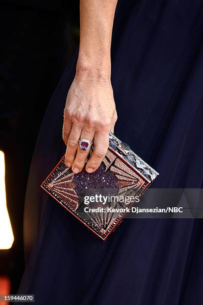 70th ANNUAL GOLDEN GLOBE AWARDS -- Pictured: Actress Sally Field arrives to the 70th Annual Golden Globe Awards held at the Beverly Hilton Hotel on...