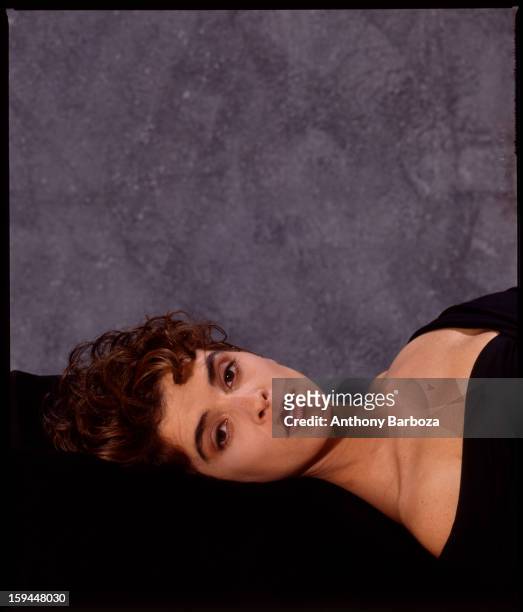 Portrait of American actress Annabella Sciorra, early 1990s.