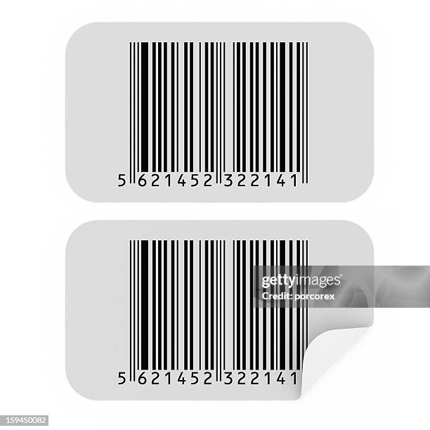 bar code stickers - bar code stock pictures, royalty-free photos & images