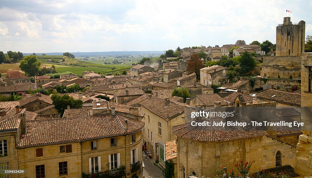 Ancient town of Saint-Émilion, France