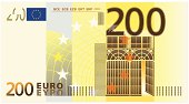 Two hundred euro banknote