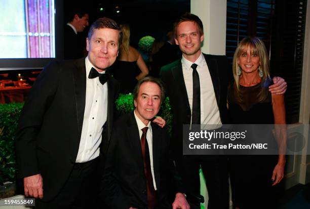 70th ANNUAL GOLDEN GLOBE AWARDS -- Pictured: Steve Burke, Chief Executive Officer, NBCUniversal, Universal Vice Chairman & COO Rick Finkelstein,...