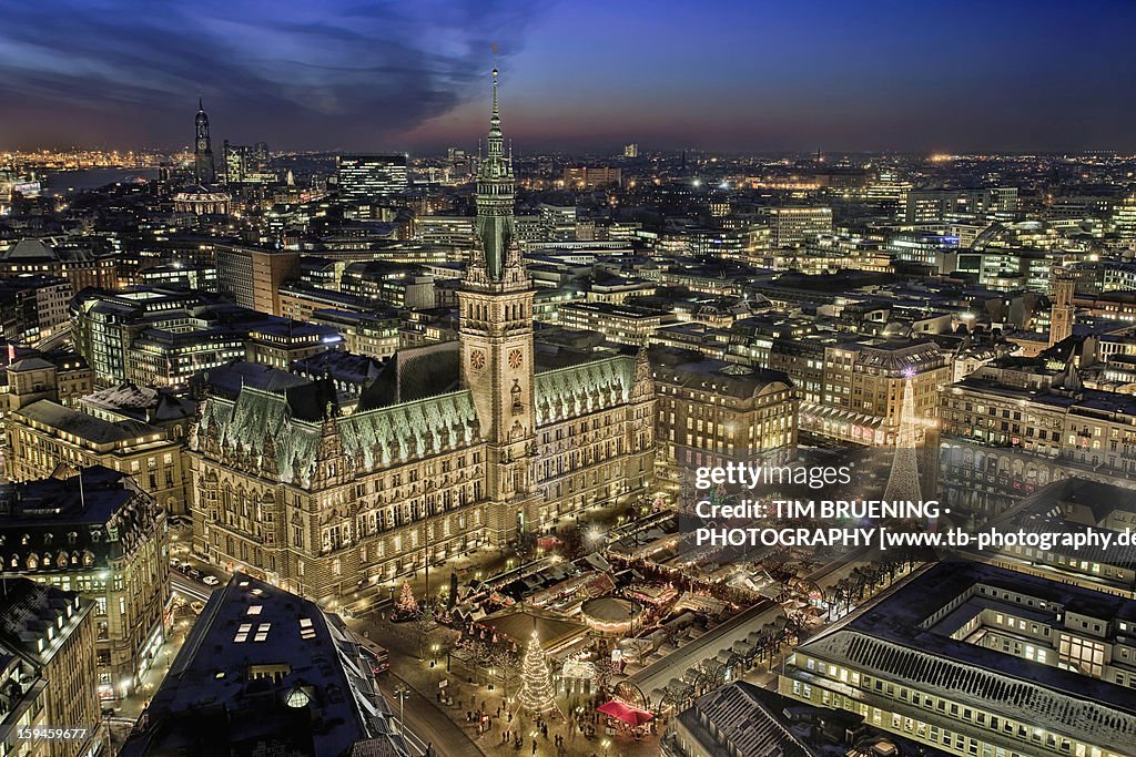 Town hall Hamburg