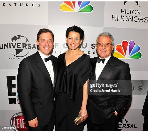 Adam Fogelson, Chairman, Universal Pictures, Donna Langley, Co-Chairman, Universal Studios and Ron Meyer, President, Chief Operating Officer,...