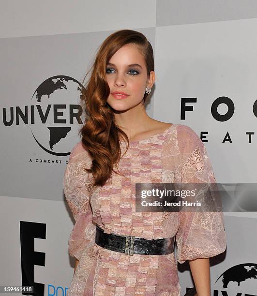 Model Barbara Palvin attends the NBCUniversal Golden Globes viewing and after party held at The Beverly Hilton Hotel on January 13, 2013 in Beverly...