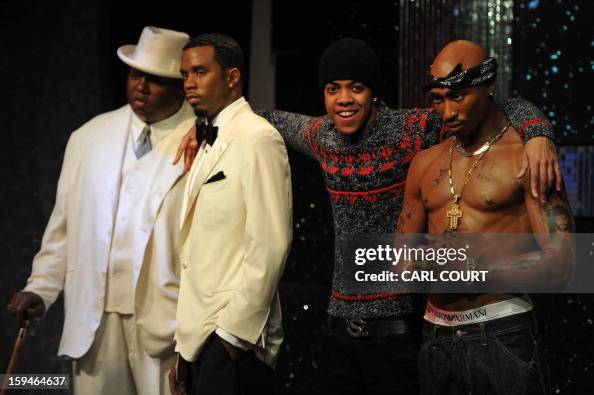 Chip Rapper Body London rapper, Chip , poses with wax figures of US rappers The... News ...